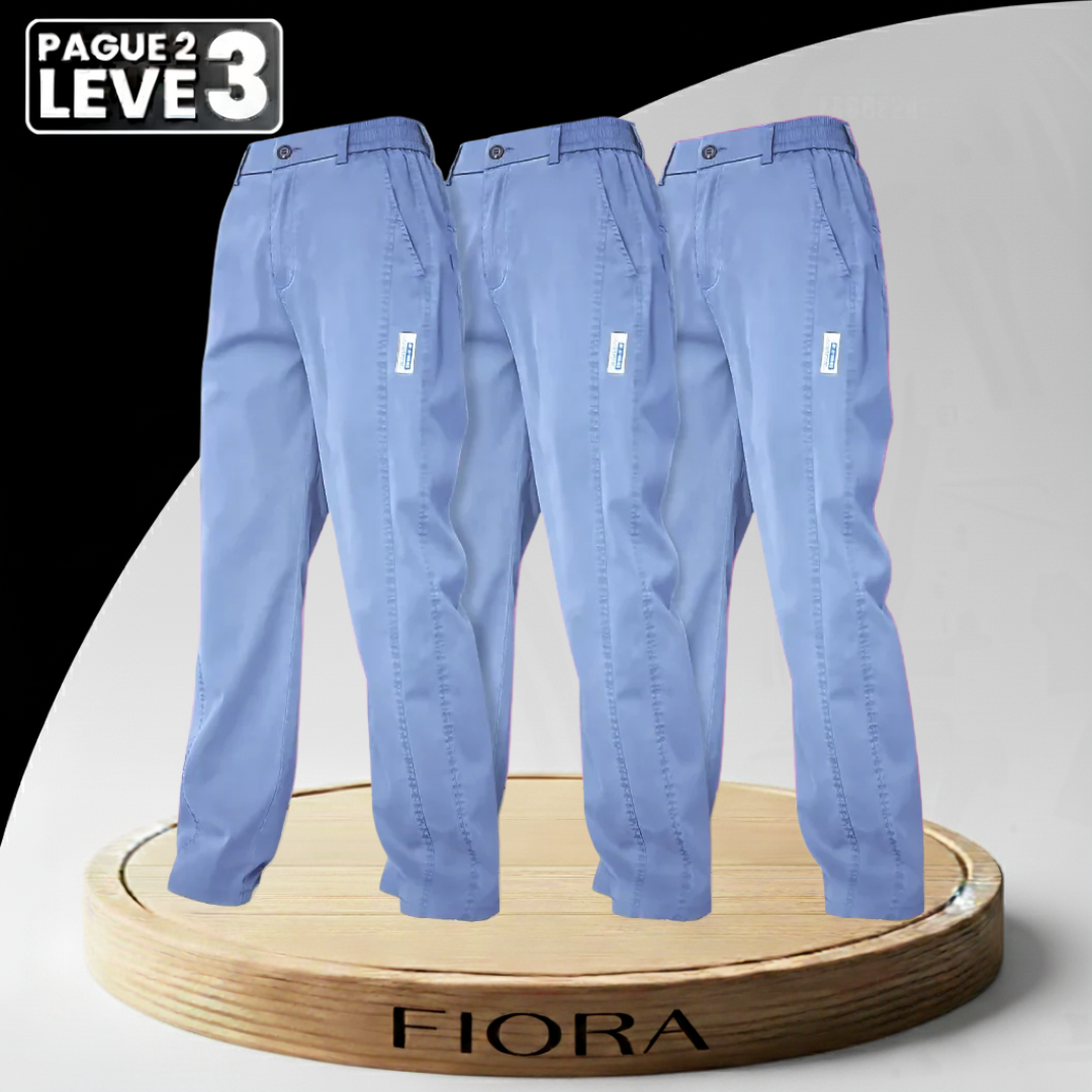 [Paga 2, Llévate 3] Pantalones Aurora de Seda y Poliéster Fría