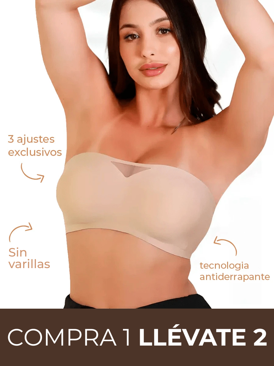 Brasier Sin Tirantes Flex Sensación® - [Paga 1 y Lleva 2] + Envío Gratis